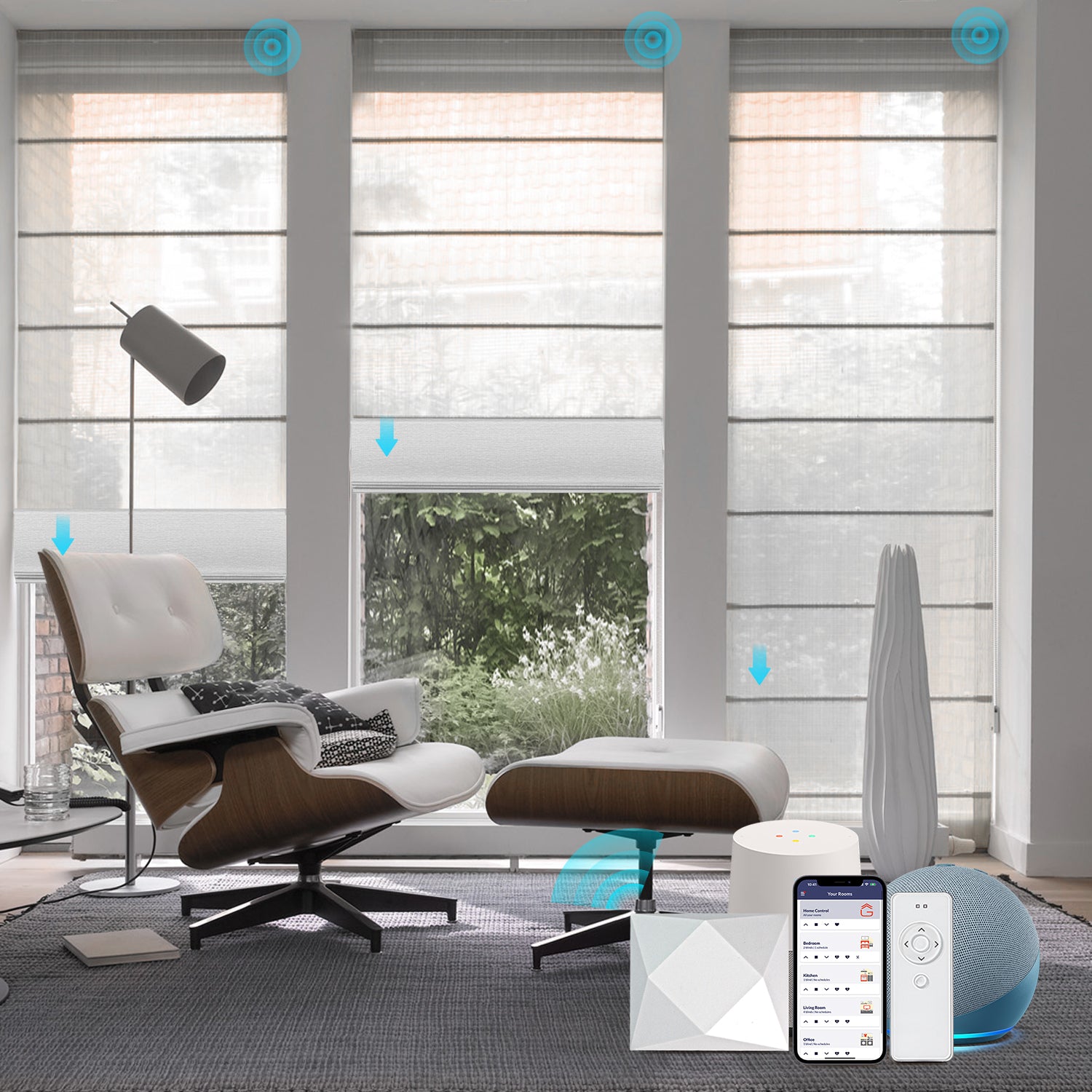 Smart Roman Shades Smart Roman Shades