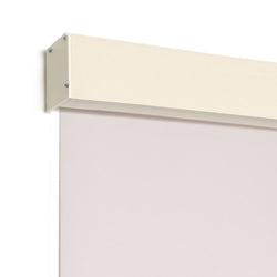 METALLIC 4" Blackout Smart Home Motorized Zebra Blinds, 5 Colors - Cassette Color - Ivory METALLIC 4" Blackout Smart Home Motorized Zebra Blinds, 5 Colors - Cassette Color - Ivory