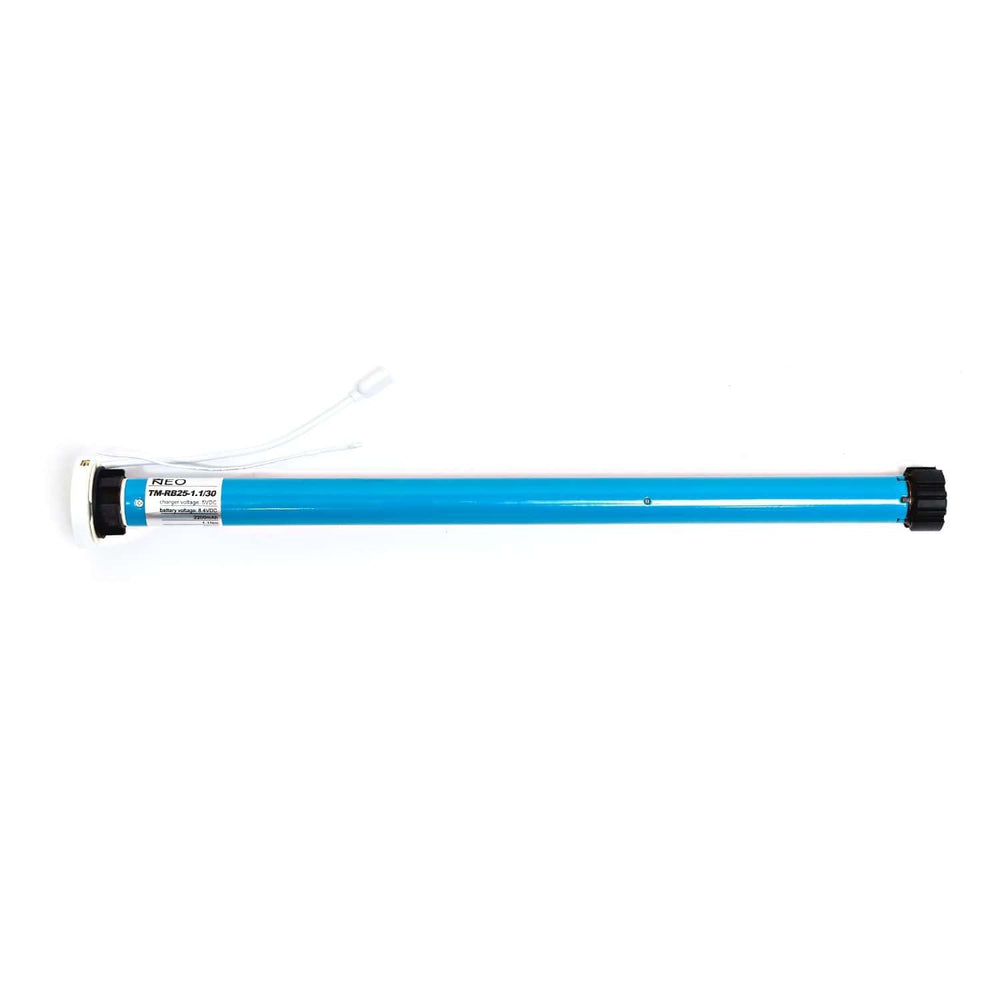 Moteur à batterie tubulaire DIY RB25 pour stores avec tube de 1,5 pouces/38 mm, télécommande ou contrôle par application via Blue LINK Moteur à batterie tubulaire DIY RB25 pour stores avec tube de 1,5 pouces/38 mm, télécommande ou contrôle par application via Blue LINK
