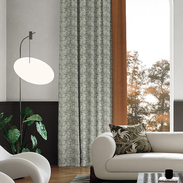 DENTELLE Custom Motorized 95% Blackout Curtains