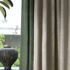 MELLOW series curtains hanging in a living room.