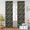 VERDANA smart electric curtains installed on a modern window, demonstrating motorized open/close function via smartphone app, voice assistant, and remote control—compatible with various smart home systems.