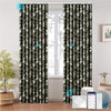VERDANA smart electric curtains installed on a modern window, demonstrating motorized open/close function via smartphone app, voice assistant, and remote control—compatible with various smart home systems.