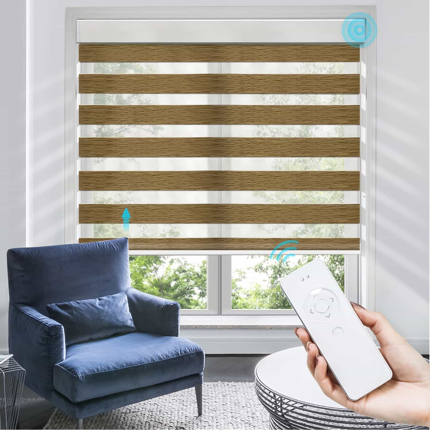 Collections - Motorized Zebra Blinds