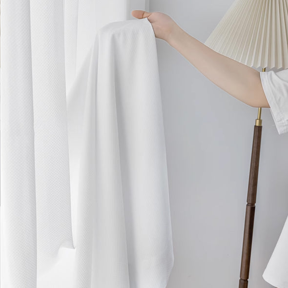 MIRROR Custom Motorized Sheer Curtains with UV Protection, up to 6m / 236"