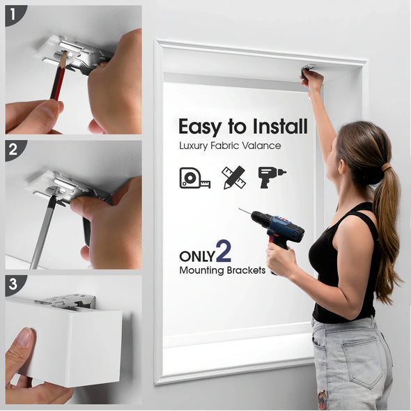 TERRA HYBRIX Smart & Manual 2-IN-1 Dual Control Blackout Roller Blinds, OEKO-TEX® & GREENGUARD certified