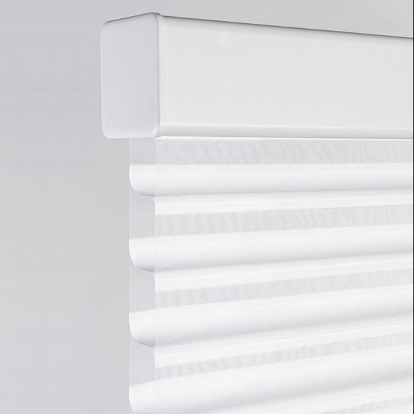 LUNAR Smart Home Motorized Shangri-la Blinds Room Darkening, 4 colors