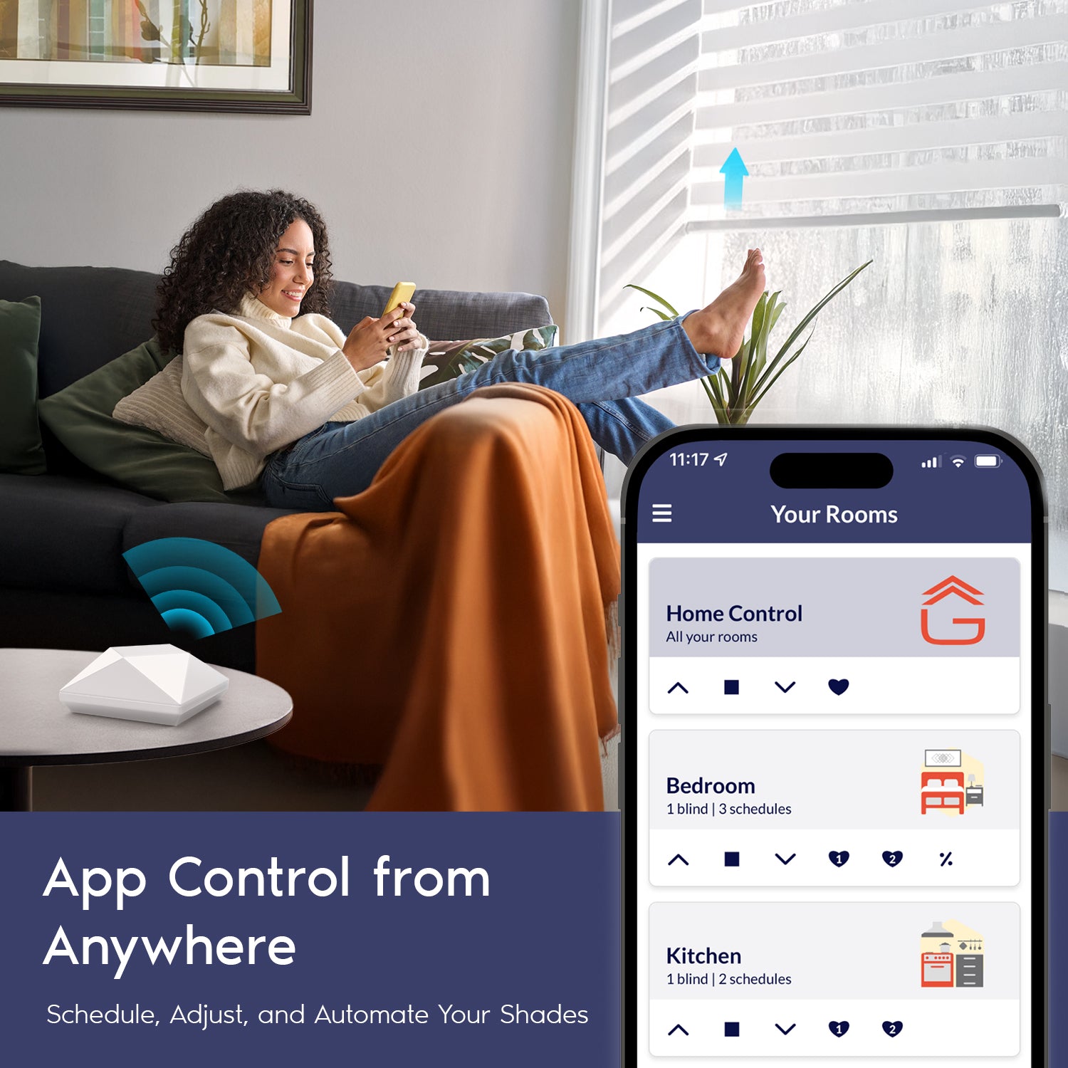 Go Smart Bridge Automation Hub For Motorized Blinds | Go Smart Blinds