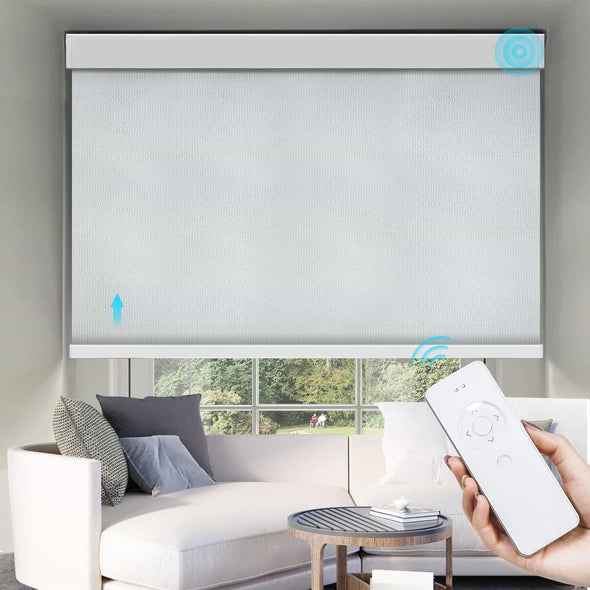 ROME Blackout Smart Home Motorized Roller Blinds, 2 colors