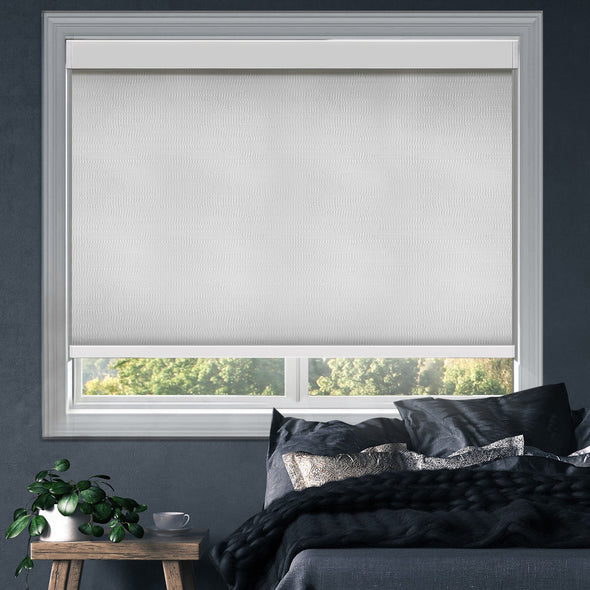 ROME Smart Roller Shades Blackout Samples, 2 colors