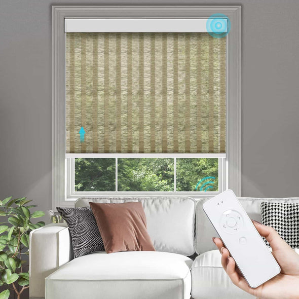 WIND Light Filtering Smart Home Motorized Roller Blind