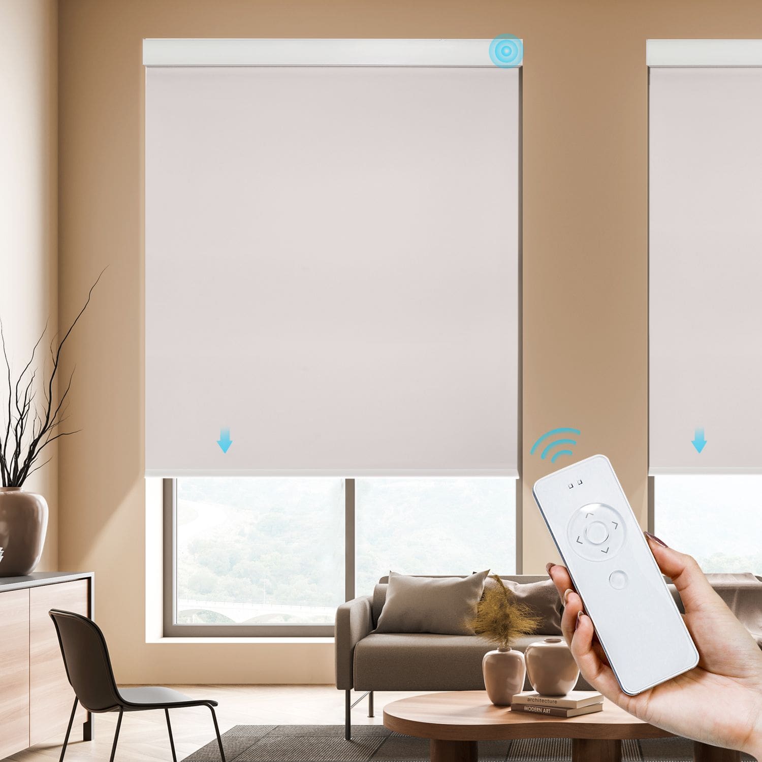 Remote Control Unit Blind Remote Control For Motorized Smart Blinds | Go Smart Blinds